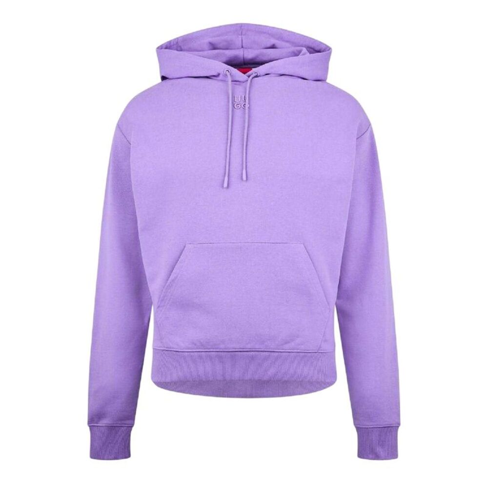 Hugo Womens/Ladies Logo Hoodie / Purple